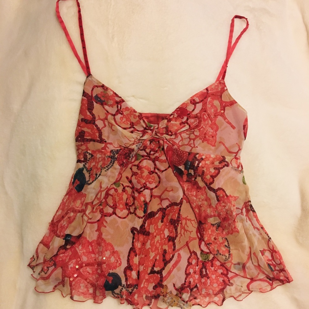 Diane von Furstenberg Pink Blouse